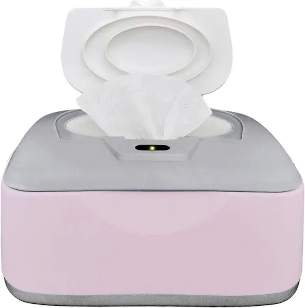 Baby Wet Wipe Warmer, Dispenser, Holder and Case - with Easy Press On/Off Switch, Only Available at Amazon