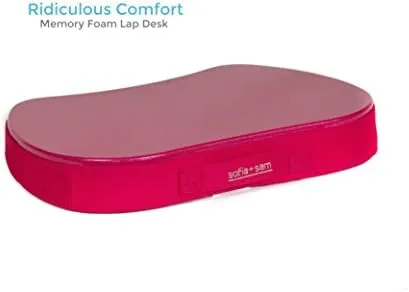 Sofia + Sam Mini Lap Desk with Memory Foam Pink