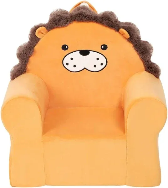 MOMCAYWEX Cuddly Toddler First Chair Premium Character Chair Little Lion 18 Month Up to 3 Years