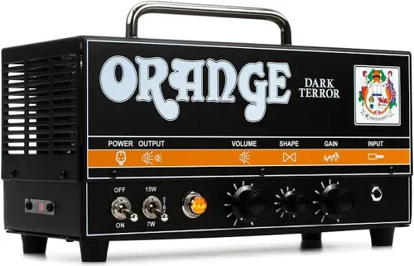 Orange Amplifiers DA15H Dark Terror 15 15W Tube Guitar Amp Head