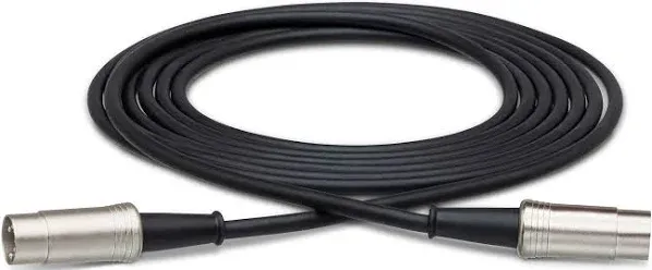 Hosa MID-515 Pro Midi Cable 5-Pin DIN 15 Foot