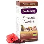 Amber NaturalZ ProTummy Stomach Comfort Herbal Blend for Dogs, Bird, Guinea Pigs, and Rabbits | Herbal Supplement for Occasional Upset Stomach | 1 Fluid Ounce Glass Bottle | Manufactured in The USA