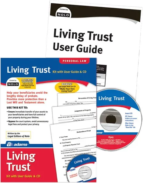 Adams Living Trust Kit K305