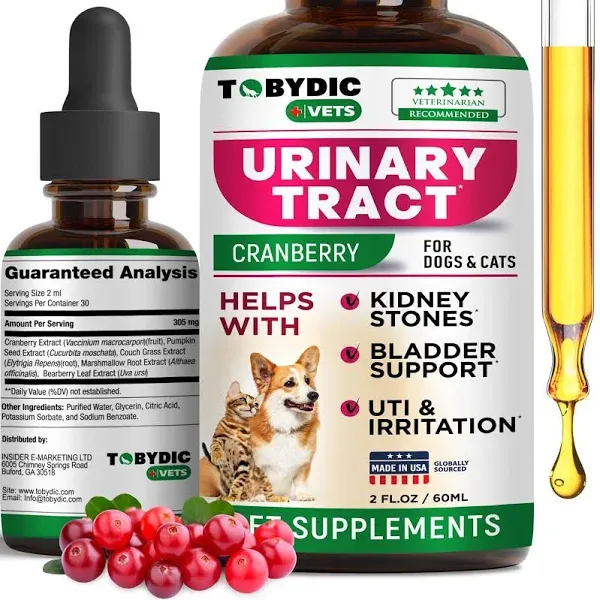 Tobydic Cat & Dog Natural UTI Medicine