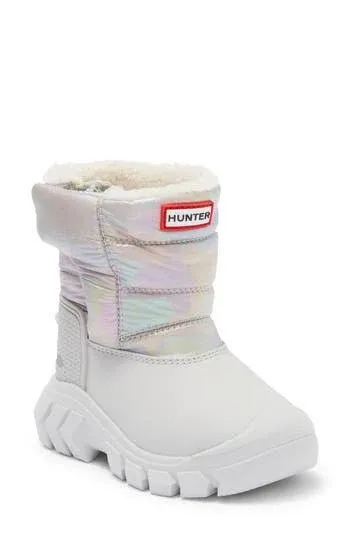 Hunter Kids' Intrepid Reflective Camo Snow Boot