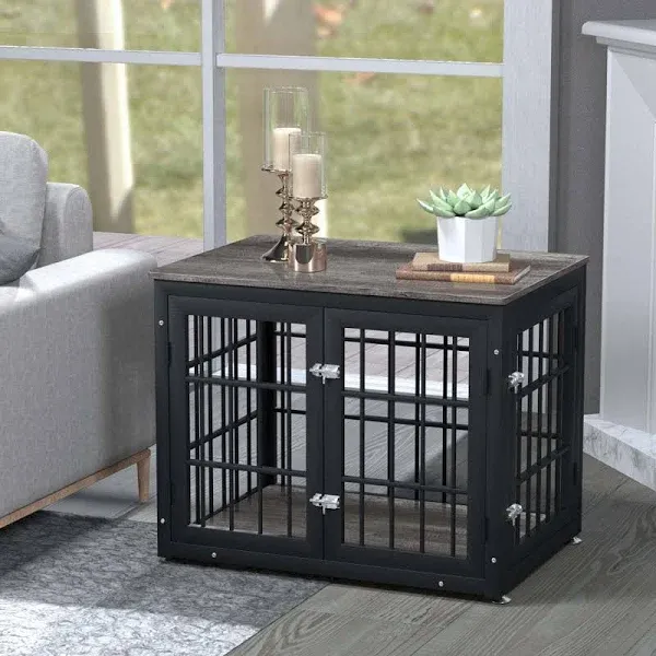 Tucker Murphy Pet Wood Dog Crate Furniture