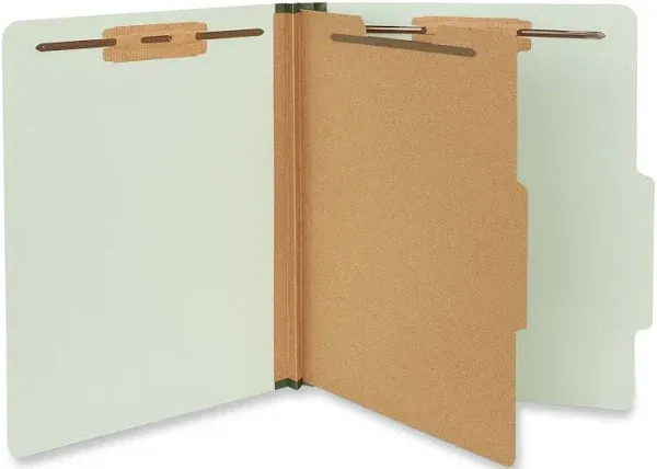 UNIVERSAL Four-section Pressboard Classification Folders