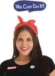 Fun Costumes Rosie the Riveter Costume Kit