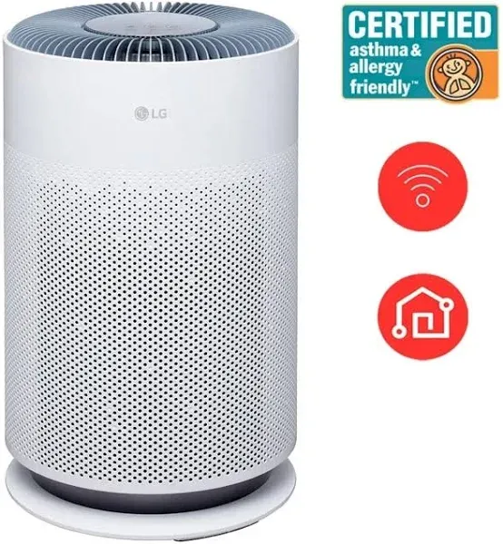 LG PuriCare 360 NanoFiber True HEPA Tower Air Purifier Fan