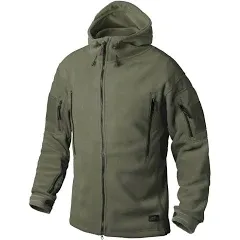 Patriot Heavy Fleece Jacket Helikon Tex Military Mens Hooded Army Full Zip  