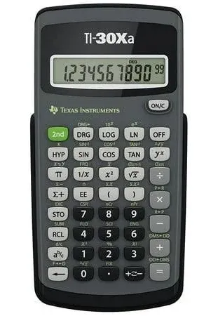 TEXAS INSTITURMENTS TI -30XA SCIENTIFIC CALCULATOR