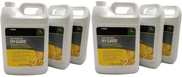 John Deere Original Equipment Hy-Gard 32 oz. Transmission & Hydraulic Oil - TY22035 (Qty of 6)