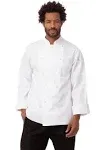 Chef Works CCHRWHT40 Henri Executive Chef Coat White 40