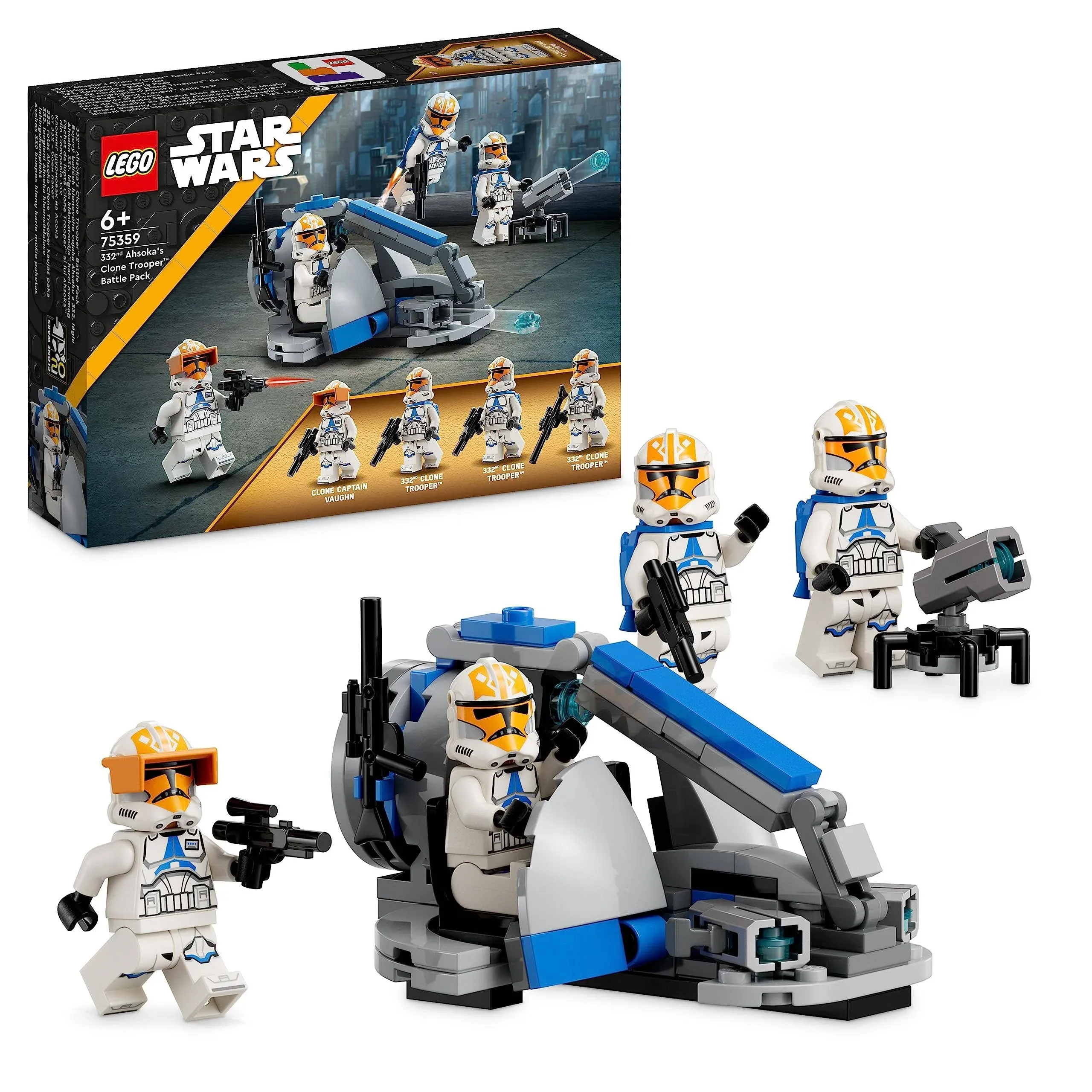 LEGO 75359 Star Wars Ahsokas Clone Trooper der 332. Kompanie – Battle Pack