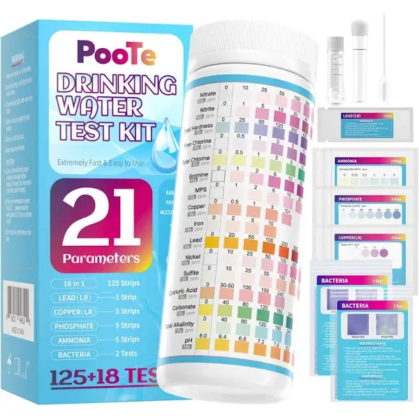 PooTe 21 in 1 Water Testing Kits