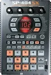 Roland SP-404SX Portable Linear Wave Sampler, Silver,  SIZE:5.9 lbs.