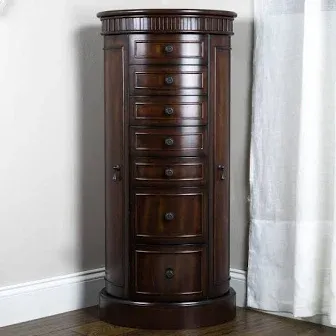 Hives & Honey Bailey Walnut Jewelry Armoire