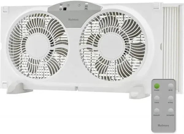 Holmes 9" Twin Digital Window Fan