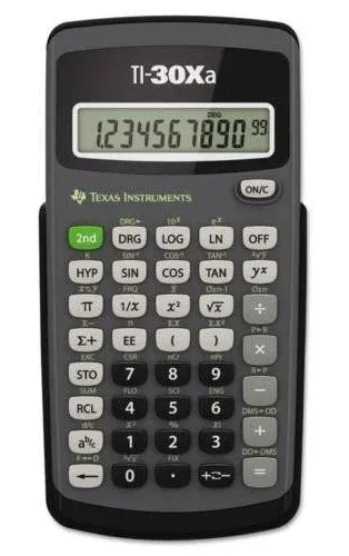 Texas InstrumentsTI-30X IIS Scientific Calculator, 10-Digit LCD