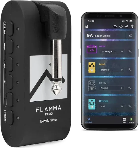 FLAMMA FX20 Portable Modeling Headphone AMPS