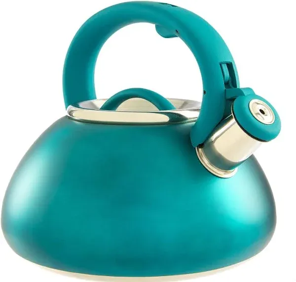 Avalon Whistling Kettle, 2.5 Qt, Locking Spout, Stay Cool Handle - Primula