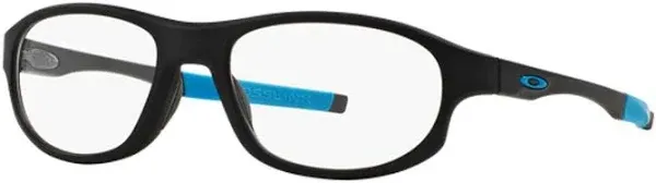 Oakley  Crosslink Strike 8048-04 56 Satin Gray Smoke Eyeglasses