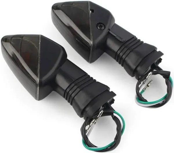 Black For Kawasaki ZX-6R 10R Z750/ S 1000 KLE500/650 Turn Signal Indicator Light