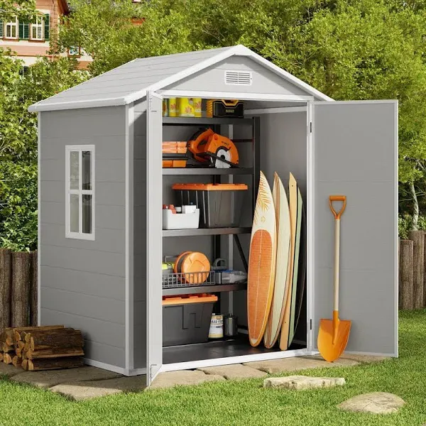 Lofka 6 x 4 ft Outdoor Storage Shed