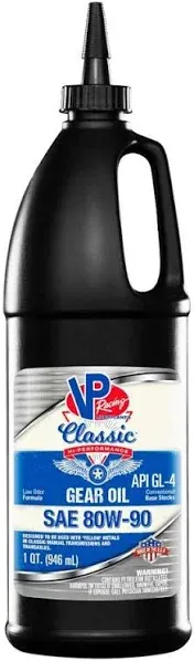 VP Racing VP GL-4 80W90 Gear Oil Hi-Perf 1 qt 2703