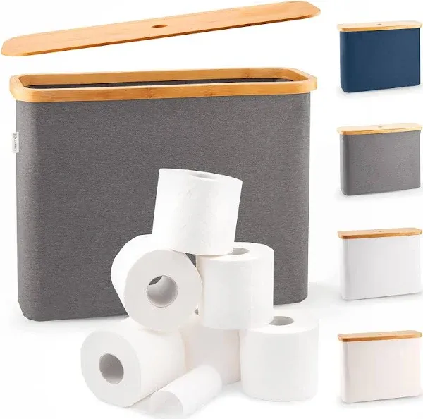 Lonbet - Toilet Paper Basket - Toilet Paper Storage - The Ultimate Bathroom Orga