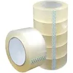 supplyhut 36 Rolls Shipping Packaging Box Packing Sealing Tape 2 Mil 2" x 110 Yard 330ft