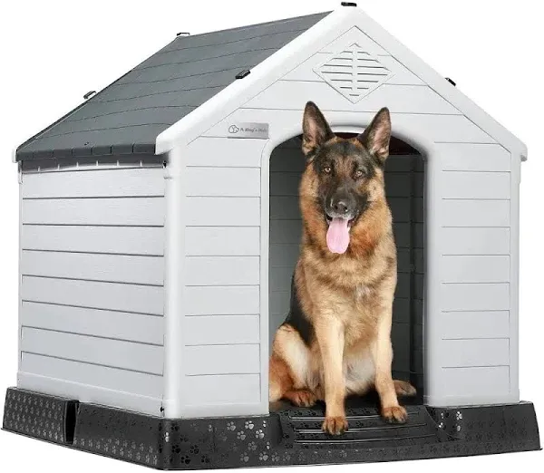 Durable and Waterproof Plastic Dog House