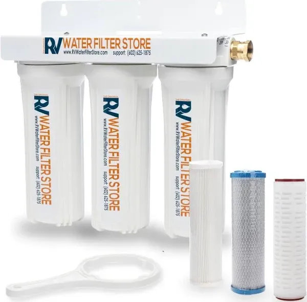 Enhanced RV Water Filter System + Iron & Heavy Metals Filtration