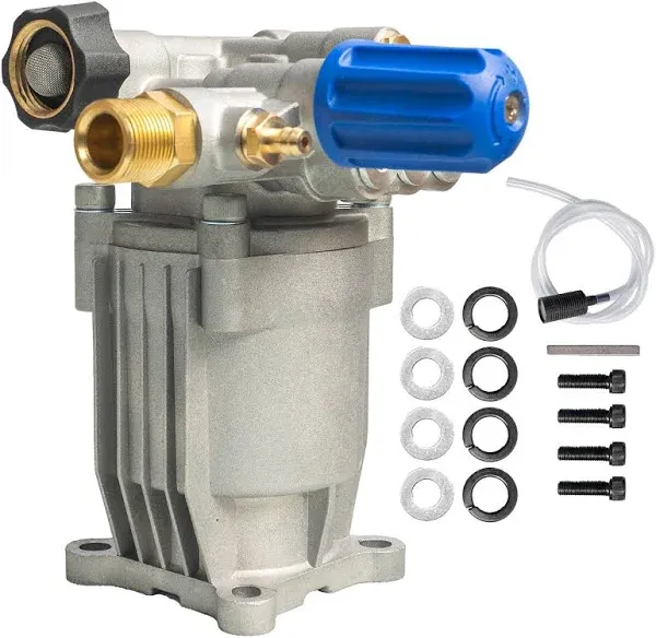 3/4&#034; Shaft Horizontal Pressure Washer Pump, 3400PSI 2.5GPM, Replacement Pump ...