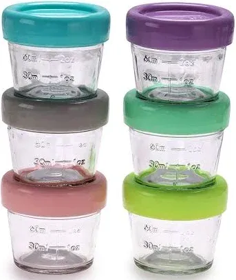 Melii Baby Glass Food Container 4oz