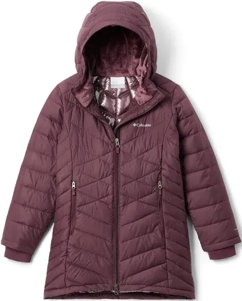 Columbia Girls' Heavenly II Hooded Long Jacket