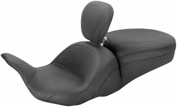 Mustang Seats Plain Lowdown Seat w/Driver Backrest - 79703