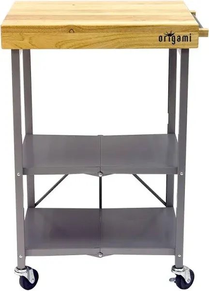 Origami Foldable Kitchen Cart