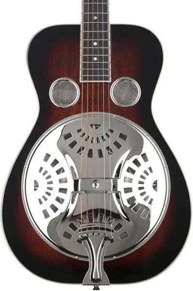 Recording King RR-36-VS Maxwell Series Round Neck Resonator Guitar Sunburst