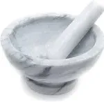 Large Marble Mortar and Pestle