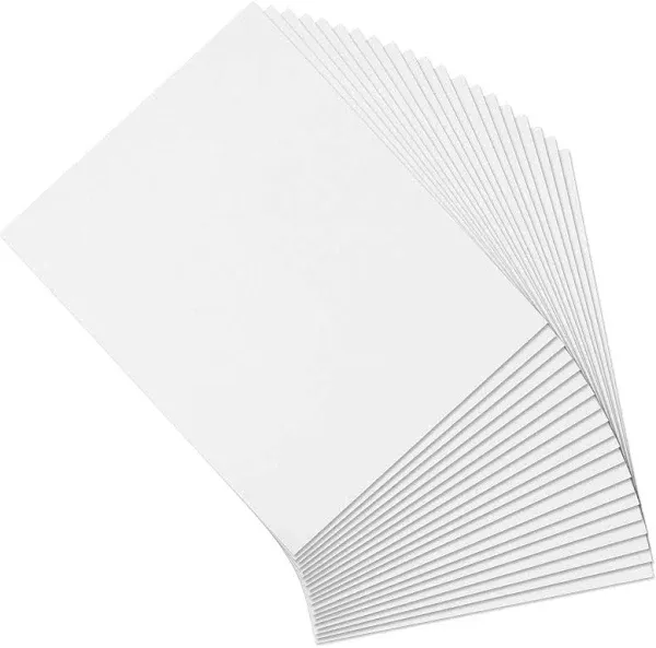 20Pack Foam Boards, 11&#034;x14&#034; Foam Core Backing Board White, 1/8&#034; Thickness Mat...