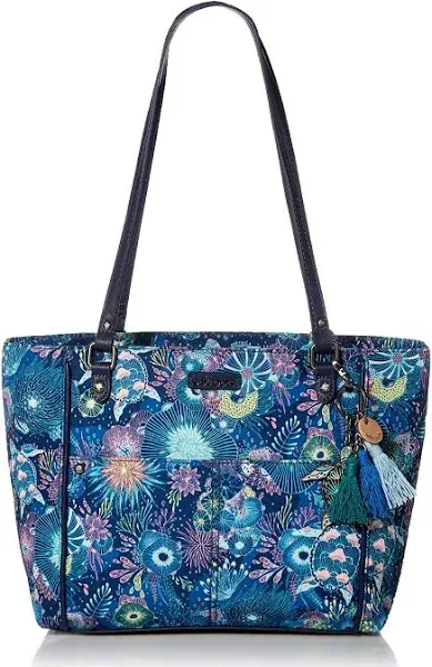 Sakroots Metro Tote Bag - Indigo Spirit Desert