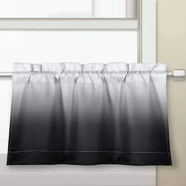 Seeglee Ombre Blackout Short Curtain