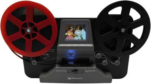 Wolverine MovieMaker 8mm and Super 8 Movie Reels to Digital