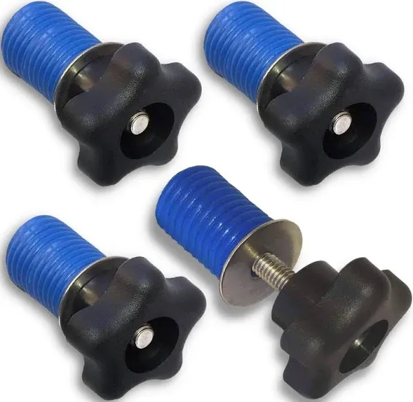 GripPRO ATV Anchors to fit Polaris Ranger Lock & Ride ATV Tie Down Anchors - Set of 4 Anchors also made to fit Polaris General - WILL NOT FIT RZR