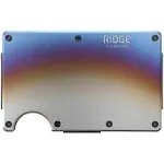 Ridge Men's RFID Blocking Burnt Titanium Wallet