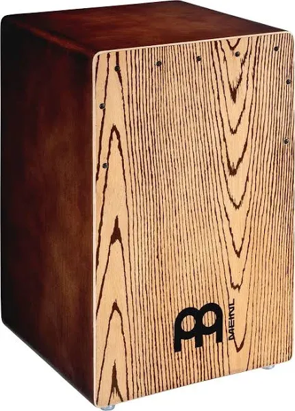 Meinl Percussion Jumbo Backbeat Bass Cajon Box Drum with Ported Sound Hole and Snares — NOT Made in China — for Acoustic Music, 2-Year Warranty (JBBCSS)