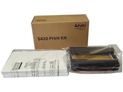 HiTi 4x6&#039;&#039; P-100 Media Print Kit for S420 Photo Printer (100 Prints)