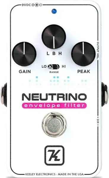 Keeley Electronics Neutrino V2 Envelope Filter Filter and Auto Wah Pedal, New!