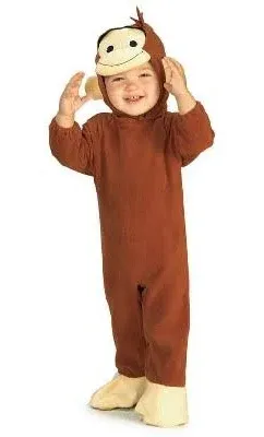 Rubies Baby Boy's Curious George Infant Costume